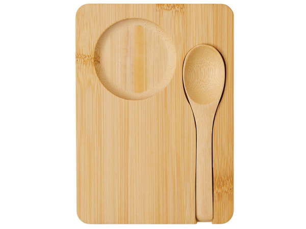 Кружка с двойными стенками на подставке с ложкой «Teatrio», Цвет прозрачный