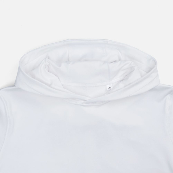 Худи унисекс Morfiss, белое, XS–XXL