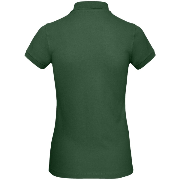 Рубашка поло женская Inspire, темно-зеленая, XS–XXL