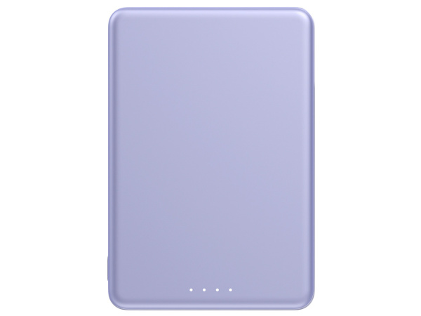 Внешний аккумулятор Xiaomi Super Slim Magnetic Power Bank, 5000 мАч, Цвет фиолетовый