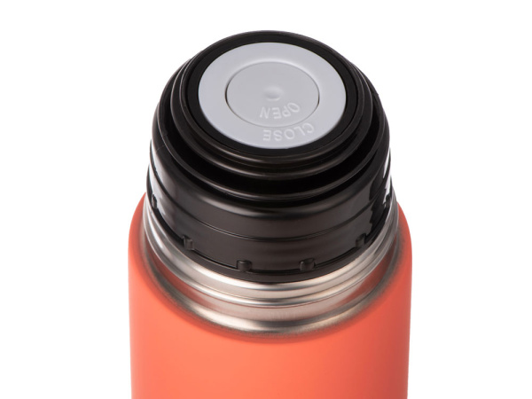 Термос «Ямал Soft Touch» с чехлом, Цвет коралловый