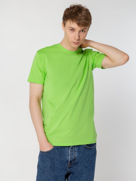 Футболка унисекс T-Bolka 160, зеленое яблоко, S–4XL