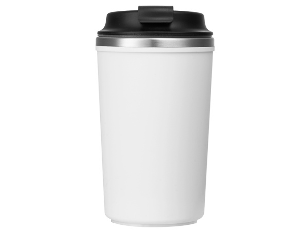 Герметичная термокружка на присоске «Kick», 350 мл, Цвет белый