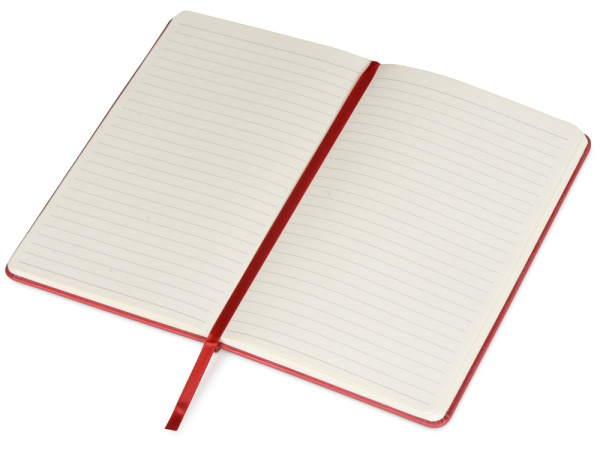 Блокнот А5 «Metropolis», супер софт-тач, Цвет красный