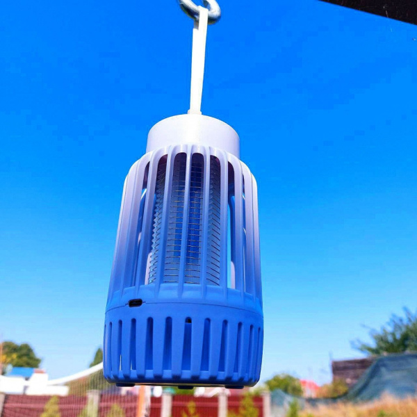 Антимоскитная лампа - ловушка для насекомых Flash Anti Mosquito lamp USB-1 (2 режима лампы, режим ловушки продажа и отгрузка кратно коробке/60 шт