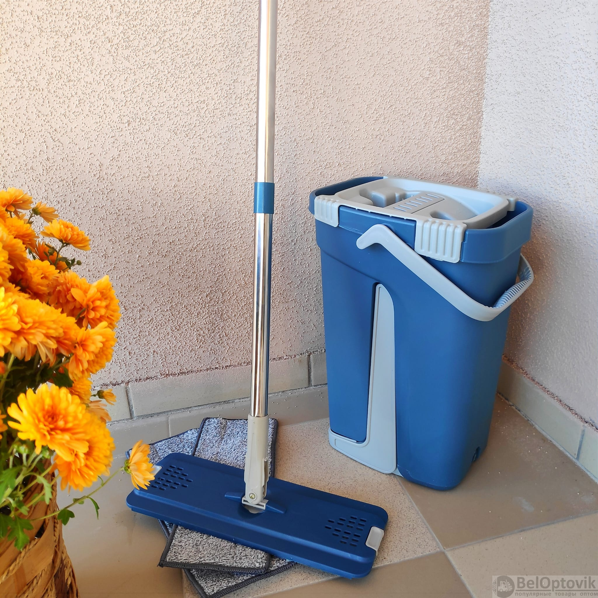 Швабра с отжимом mop scratch