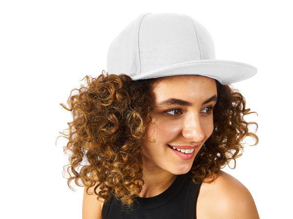 Бейсболка с прямым козырьком «Los Angeles 2.0», Цвет белый