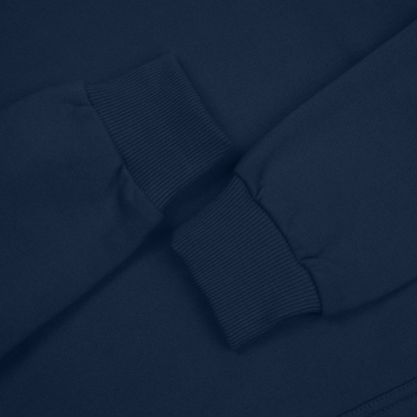 Толстовка с капюшоном Unit Kirenga Heavy, темно-синяя, XS–5XL