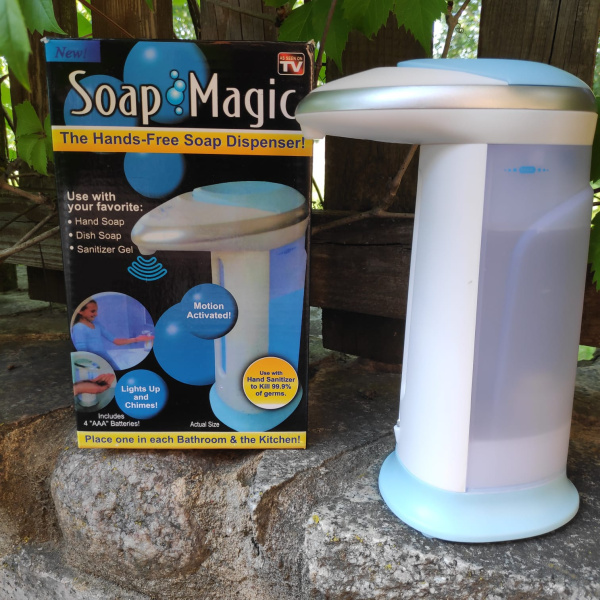 Сенсорный дозатор (автоматический диспенсер) жидкого мыла (моющего средства, антисептика и др) Soap 