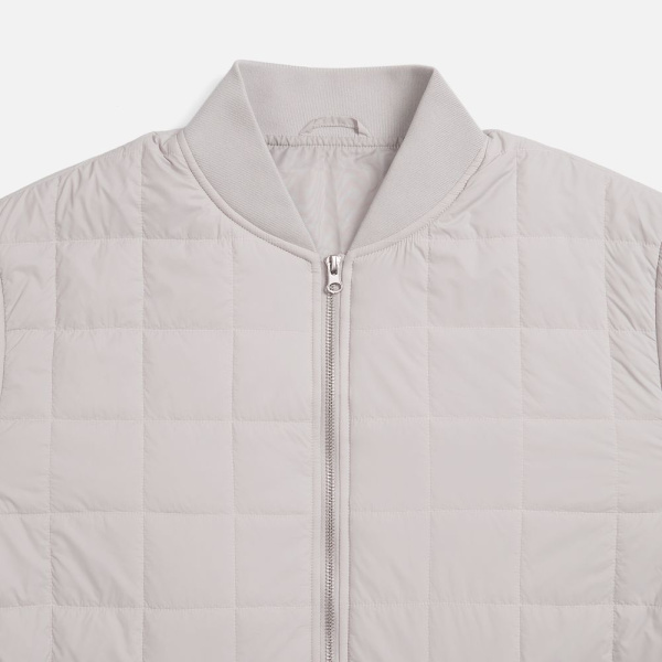 Куртка унисекс Warmbridge, светло-серая, XS–XXL