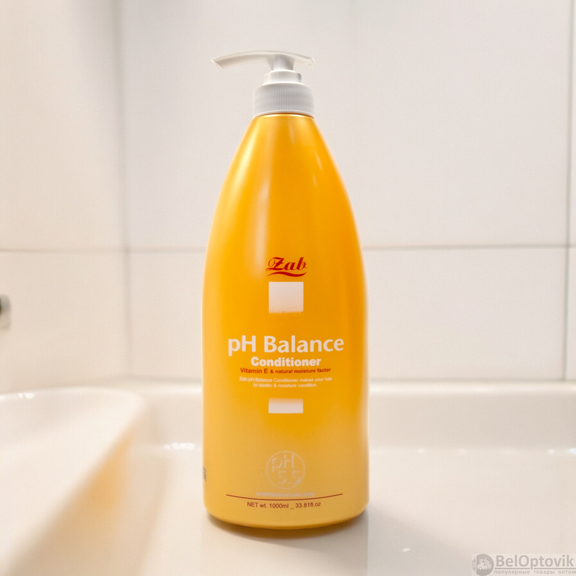 Восстанавливающие PH-баланс шампунь и кондиционер, 1000 мл, Zab (арт ...