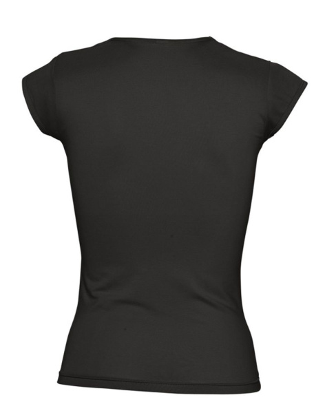 Футболка женская Mint 170, черная, XS–XL