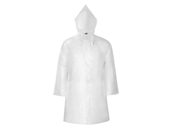 Дождевик «Hawaii» c чехлом детский, Размер 12-14, Цвет белый