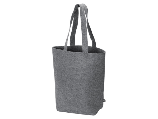 Сумка-шоппер «Betty» фетровая вертикальная, Цвет серый