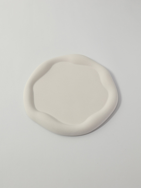 Поднос для мелочей и украшений декоративный из гипса, арт. g003004