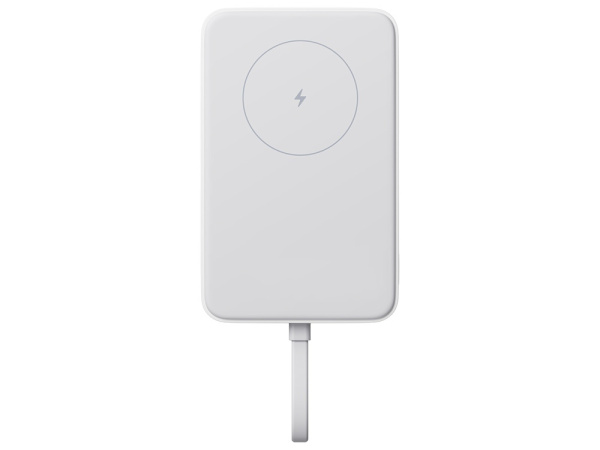 Внешний аккумулятор с кабелем Xiaomi 33W Magnetic Power Bank (Integrated Cable), 10000 мАч, Цвет белый