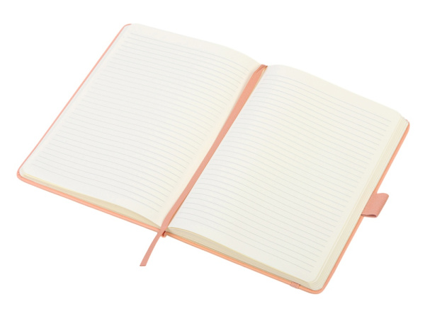 Блокнот А5 в твердой обложке «Vision 2.0» soft-touch, Размер А5, Цвет пыльно-розовый