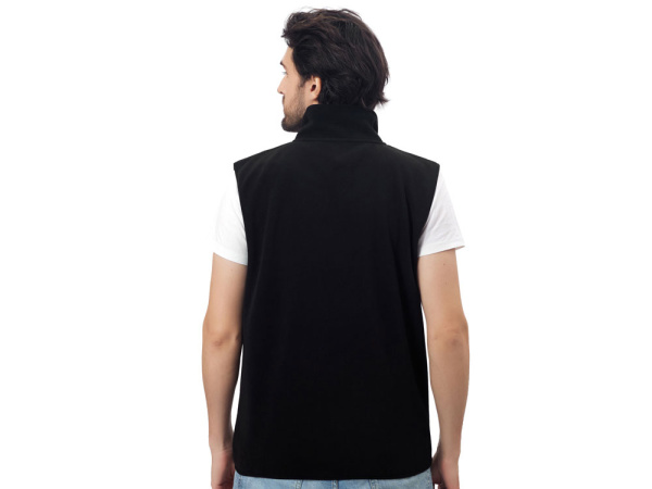 Жилет флисовый «Trondheim» унисекс, Размер XL, Цвет черный