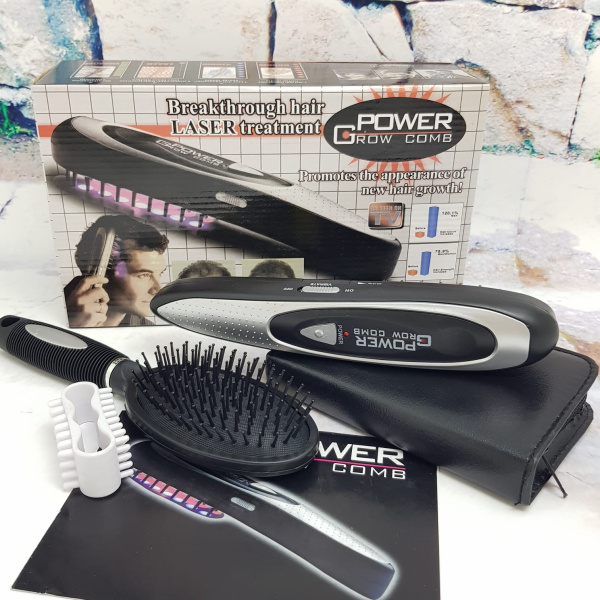 Лазерная расческа Power Grow Comb (Магия Роста волос)+ маникюрный набор