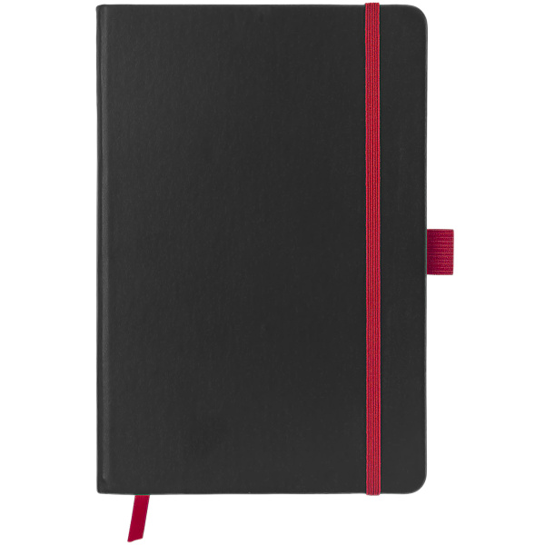 Блокнот A5 «ColorNote Black», Цвет черный/красный