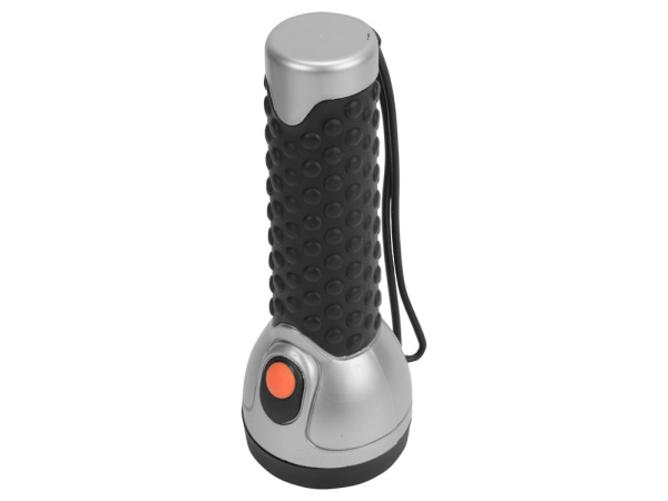 Фонарь, Цвет черный/серебристый