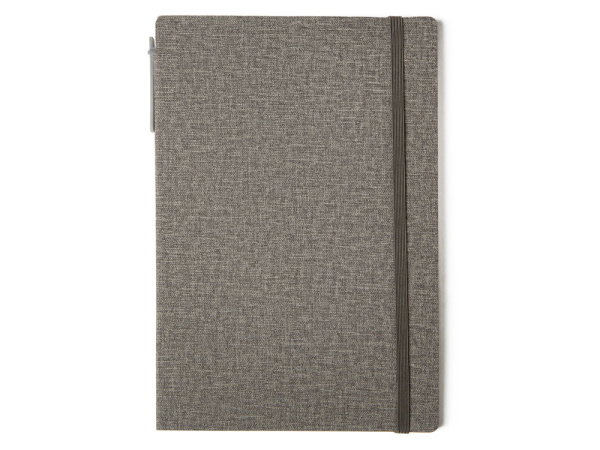 Блокнот А5 «Write and stick» с ручкой и набором стикеров, Цвет серый