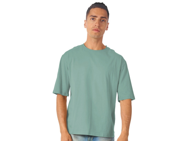 Футболка оверсайз «Liyon» унисекс, Размер XS-S, Цвет пыльно-бирюзовый