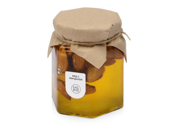 Подарочный набор «Decoration Deluxe» с двумя видами меда, Цвет натуральный, зеленый, голубой