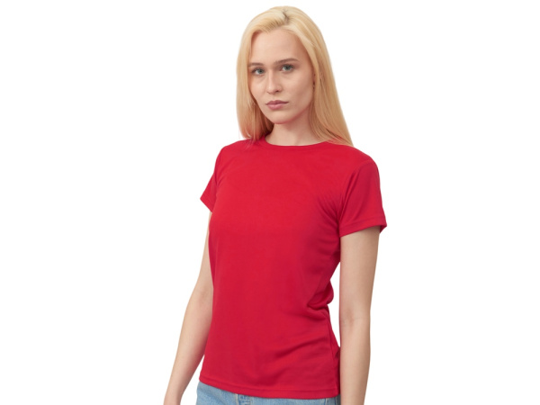 Футболка спортивная «Verona» женская, Размер S, Цвет красный