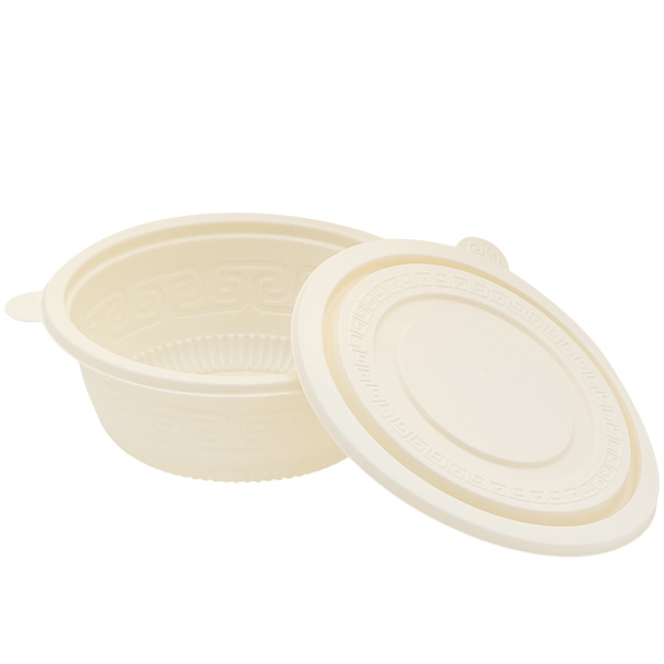 Набор контейнеров (супница) из кукурузного крахмала,  600 мл (50 шт)