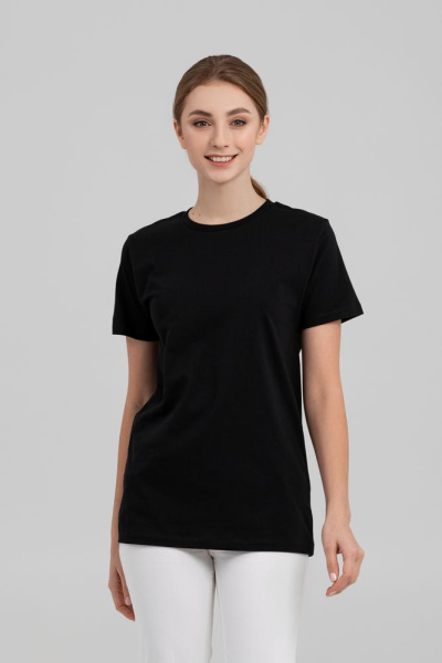Футболка унисекс T-bolka 160 Original, черная, XXS–XXL