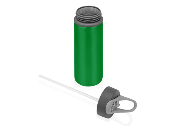 Бутылка для воды «Rino», Цвет зеленый/серый