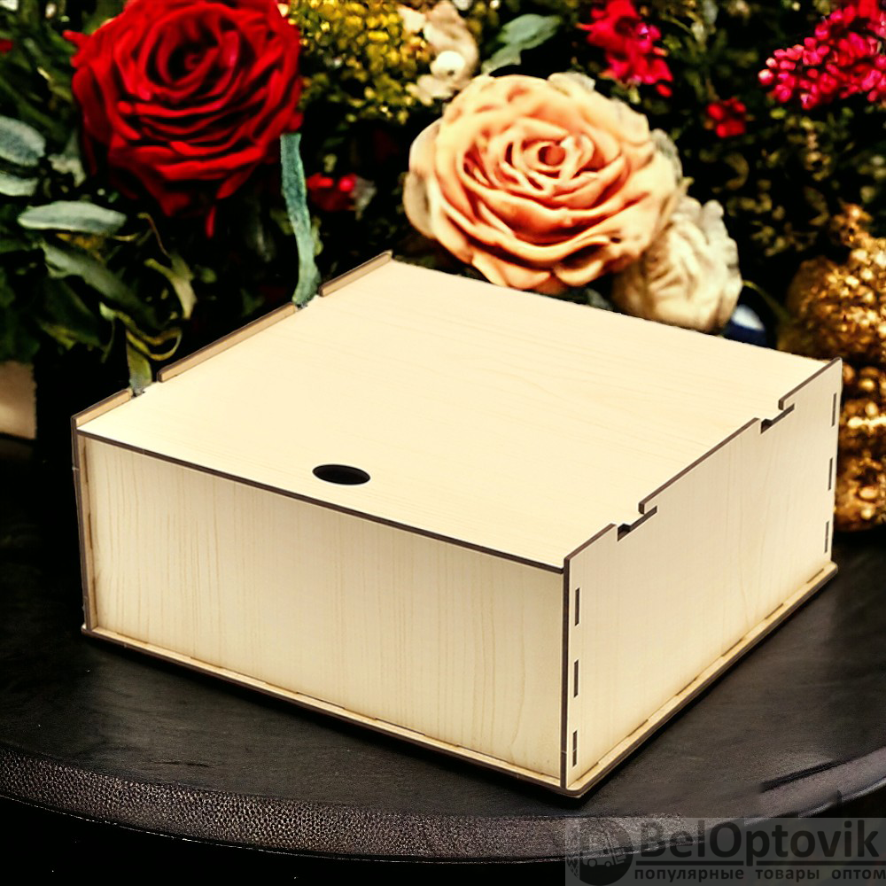 Роскошная Ламинированная Подарочная Коробка из HDF 24,5*25,5*10,5 см