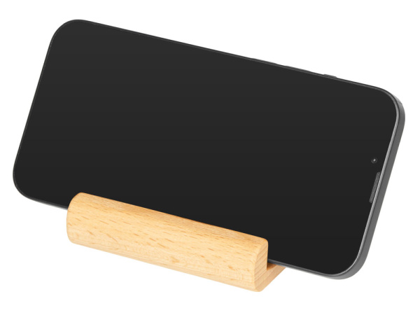 Подставка для смартфона из массива бука «Cradle», Цвет натуральный