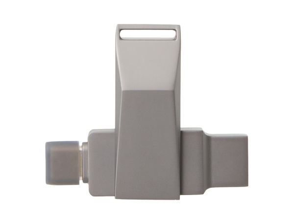 Флешка 64 ГБ USB Type-C и USB 3.0 «Тесла», Цвет темно-серый
