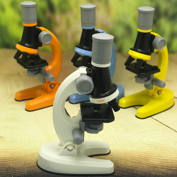 Детский набор "Юный биолог" Микроскоп Scientific Microscope с приборами для опыта