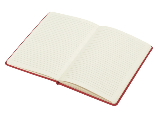 Блокнот в твердой обложке А5 «Wispy», Цвет красный