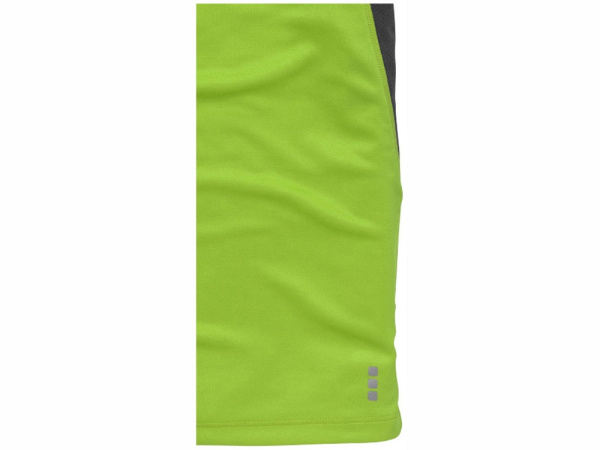 Футболка "Quebec Cool Fit" мужская, Размер S, Цвет зеленое яблоко/серый антрацит