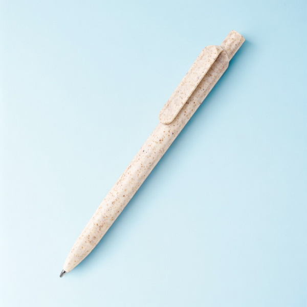 Ручка из биоразлагаемой пшеничной соломы Melanie / Стильная и оригинальная