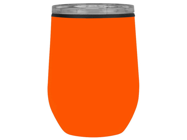 Термокружка «Pot», Цвет оранжевый глянцевый