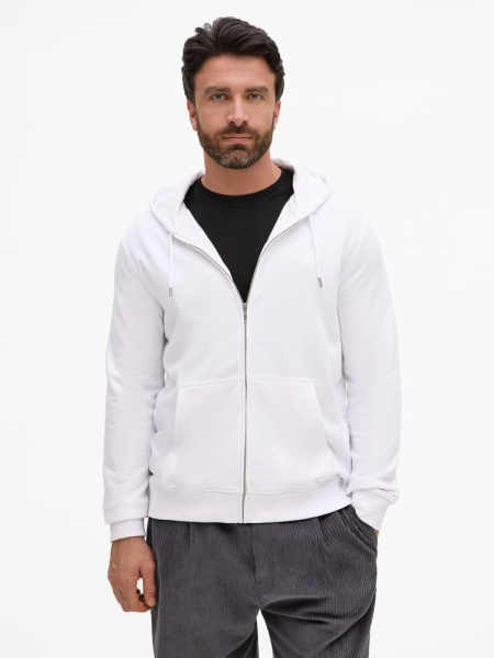 Толстовка унисекс Calipso, белая, XS–3XL