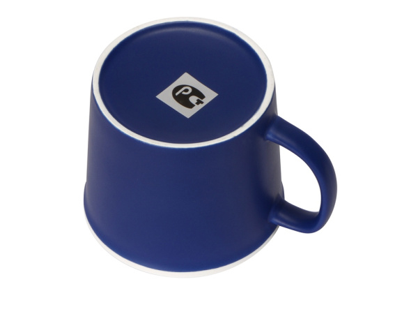 Кружка «Nancy», матовая, Цвет синий/белый