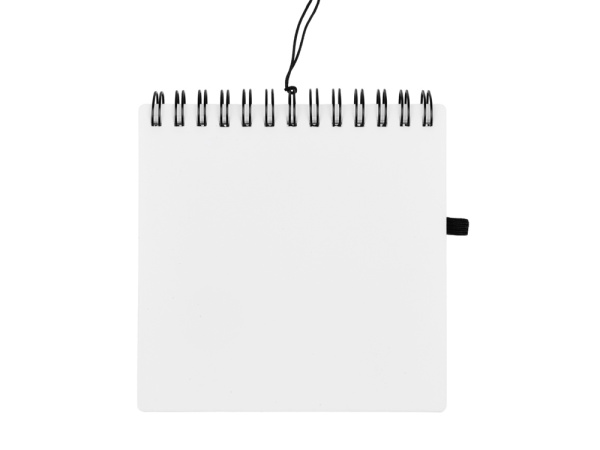 Блокнот А6 «Журналист» с ручкой, Цвет белый