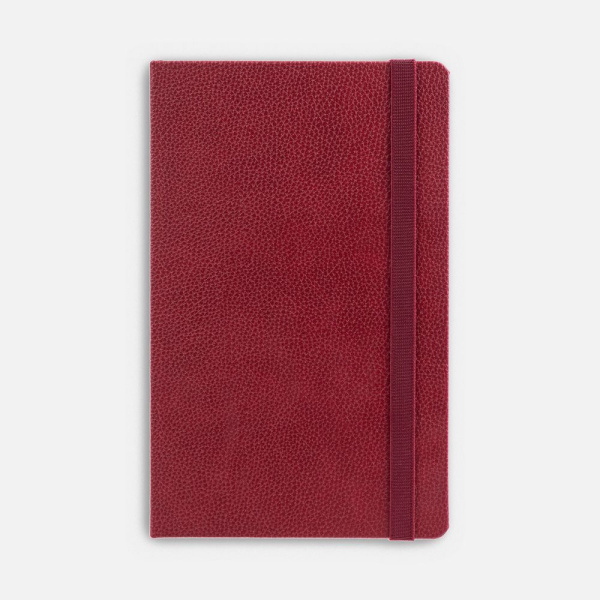 Ежедневник Nova, недатированный, красный, 13х21х1,7 см