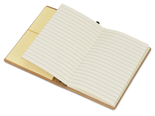 Набор стикеров А6 «Write and stick» с ручкой и блокнотом, Цвет черный