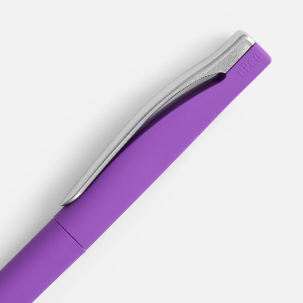 Ручка шариковая Pin Soft Touch, фиолетовая, 14,5х1,0 см