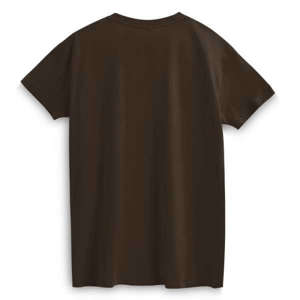 Футболка Imperial 190, шоколадно-коричневая, XS–XXL