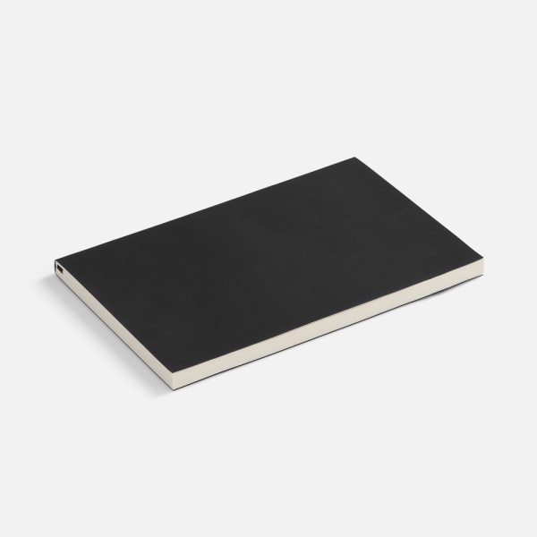 Ежедневник Flat Light, недатированный, черный, 14,7х20,6х1 см