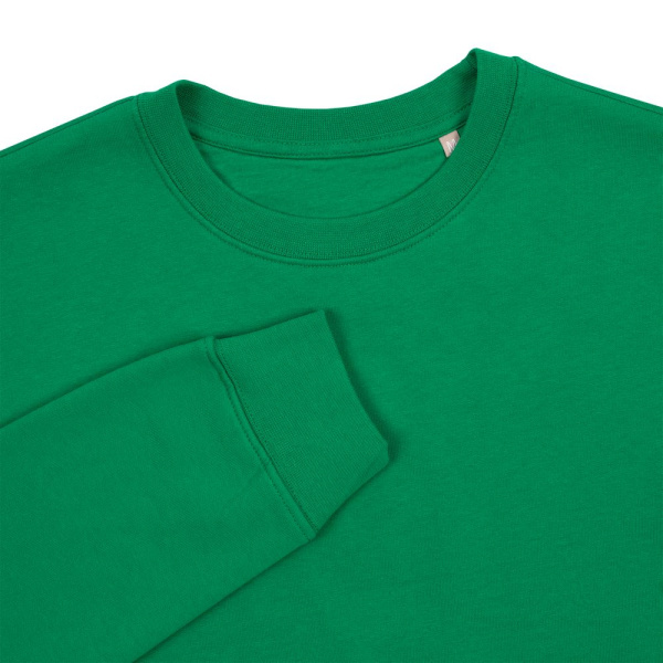 Свитшот унисекс Columbia, ярко-зеленый, XS–3XL