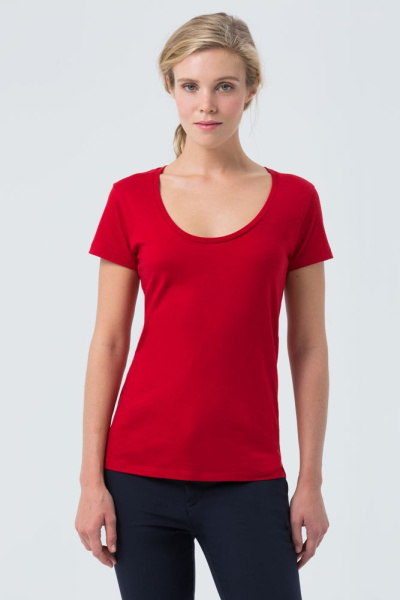 Футболка женская Metropolitan, красная, S–XXL